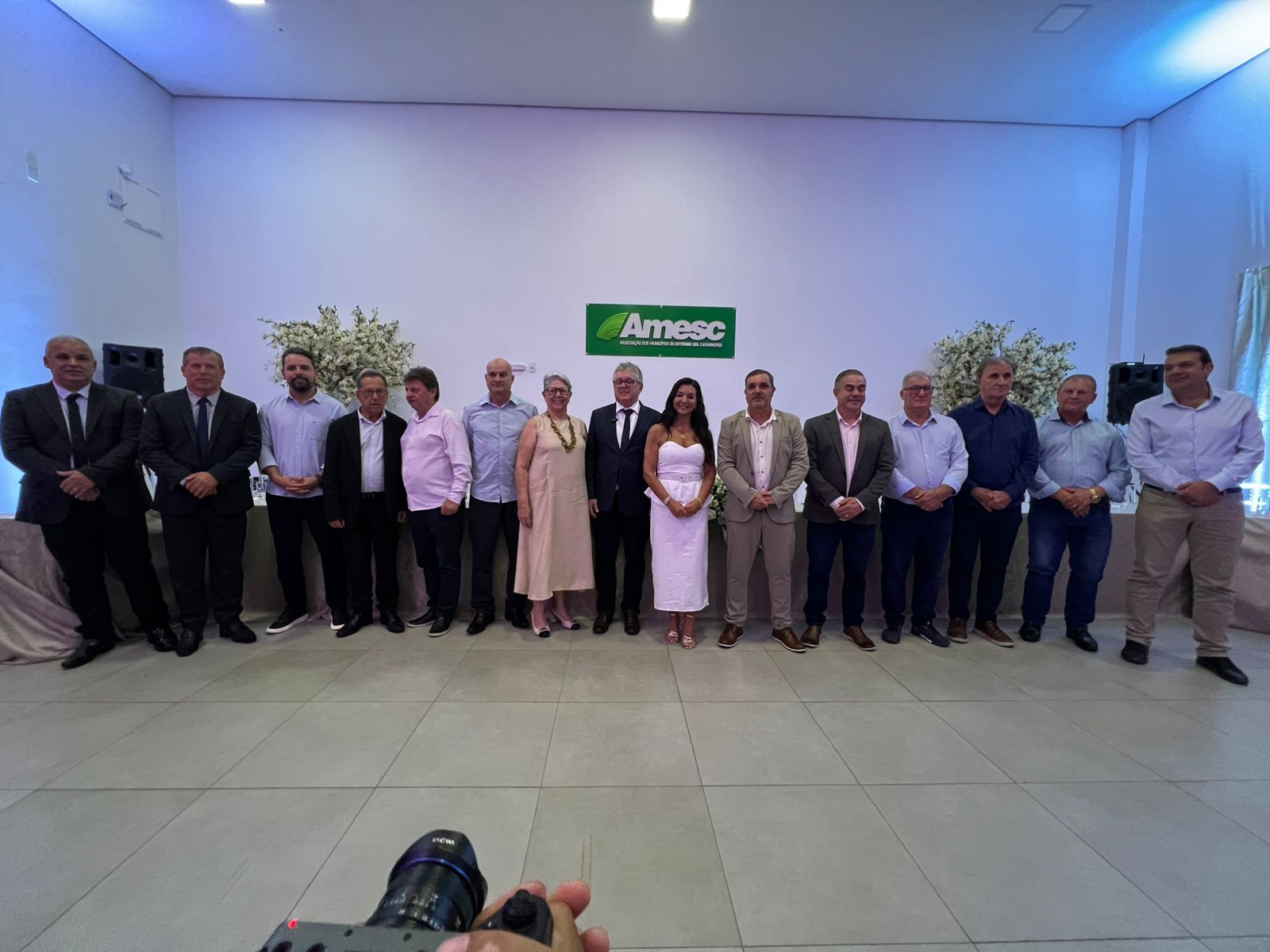 Read more about the article Solenidade marca posse da prefeita de Sombrio na AMESC